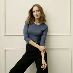 BASEMENT - Body Manga 3/4 Mujer Lycra Cuello Redondo