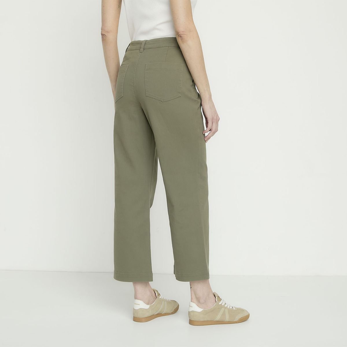 NEWPORT - Pantalón Tiro Medio Mujer Newport