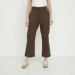 NEWPORT - Pantalón Tiro Medio Mujer