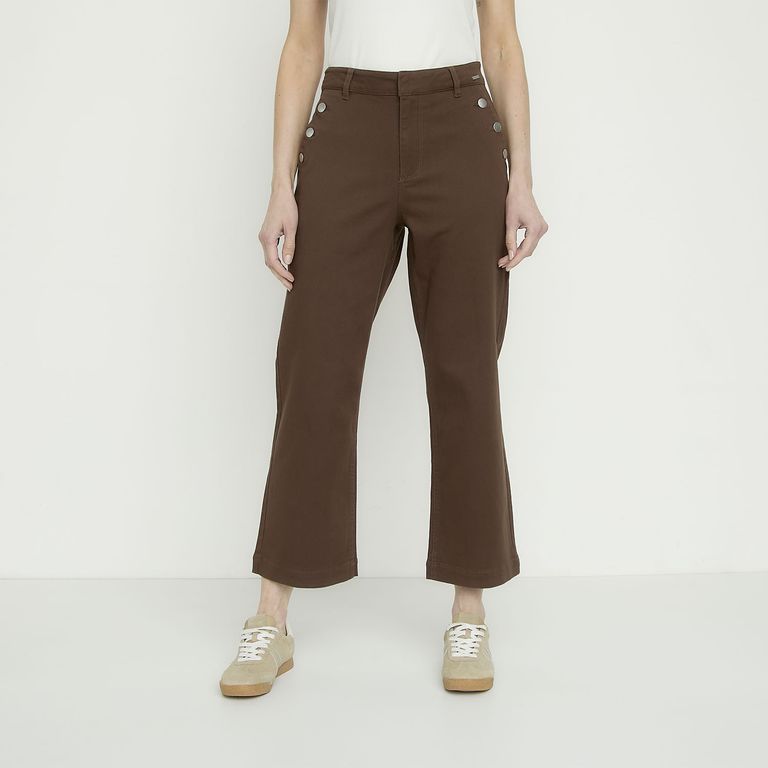NEWPORT Pantalón Tiro Medio Mujer