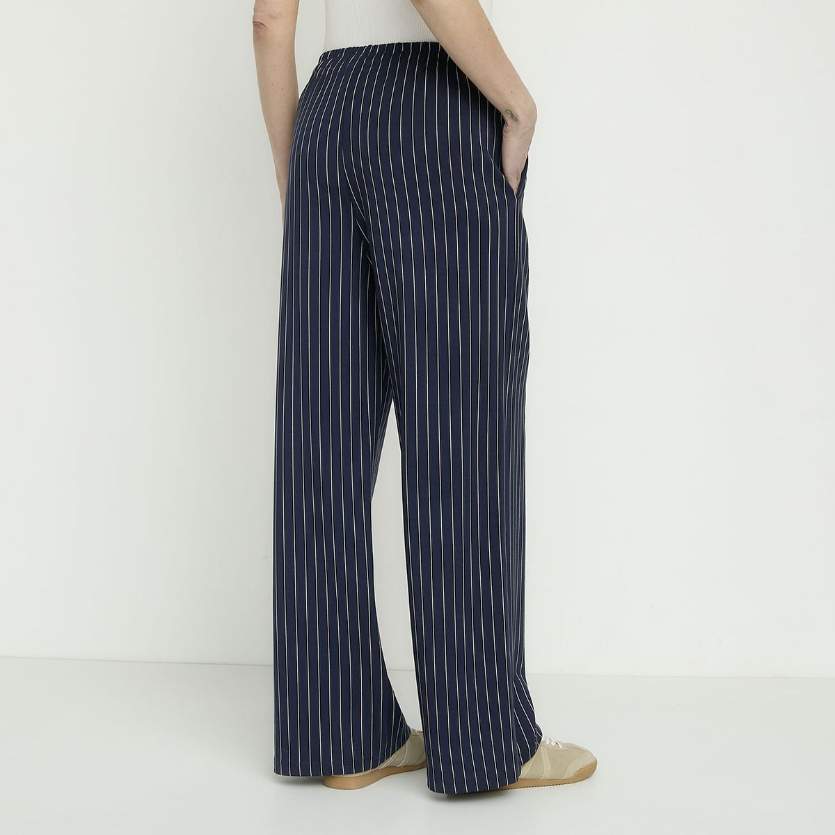 NEWPORT - Pantalón Tiro Medio Mujer Newport