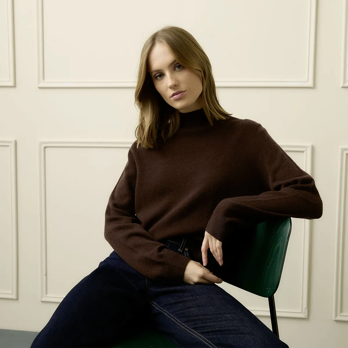 BASEMENT - Sweater 100% Lana Merino Mujer Basement