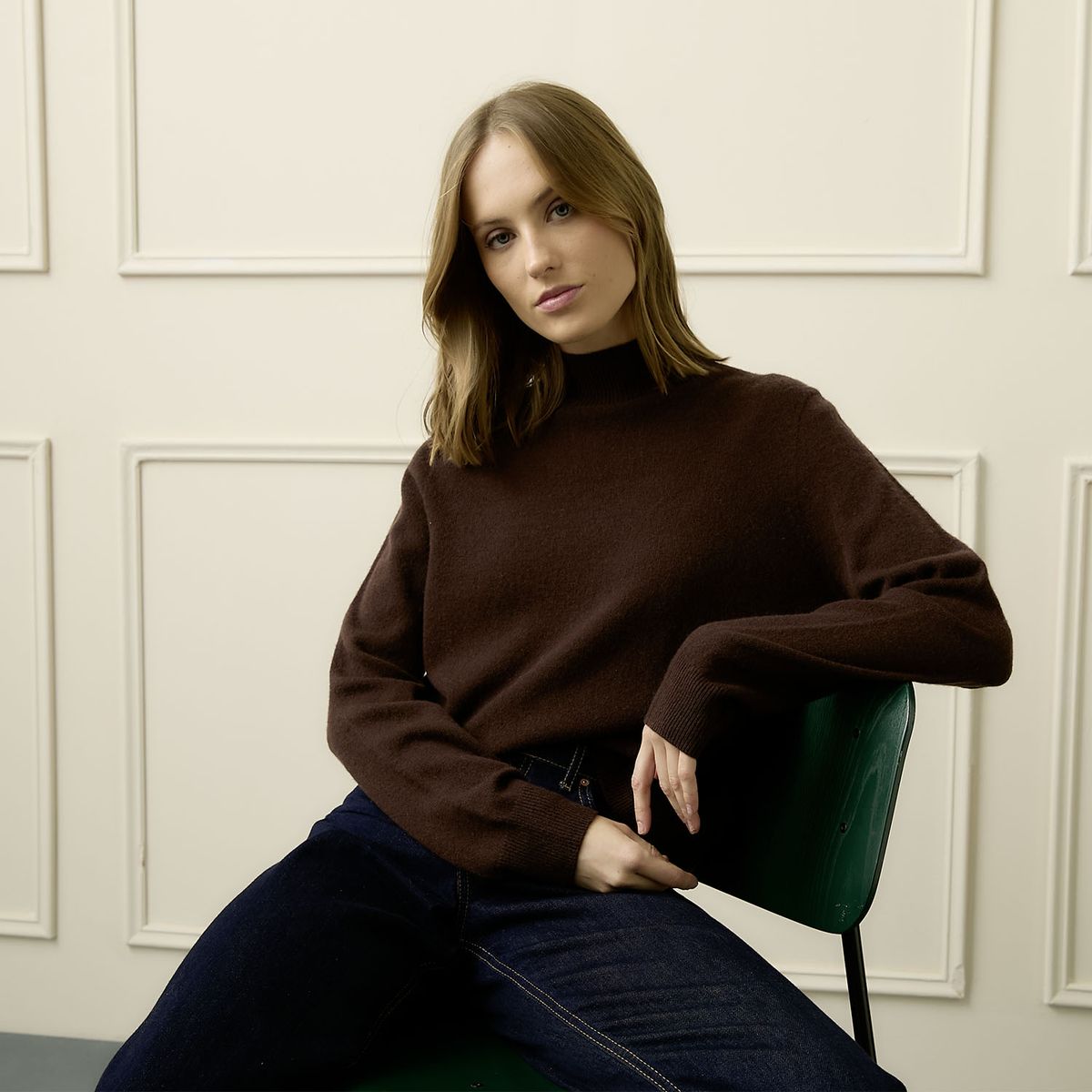 BASEMENT - Sweater 100% Lana Merino Mujer Basement