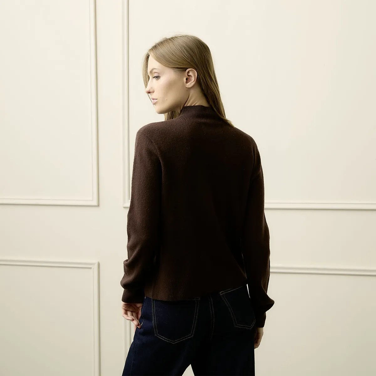 BASEMENT - Sweater 100% Lana Merino Mujer Basement