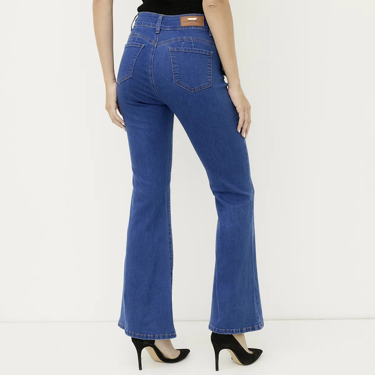 MOSSIMO - Jeans Flare Mujer Mossimo