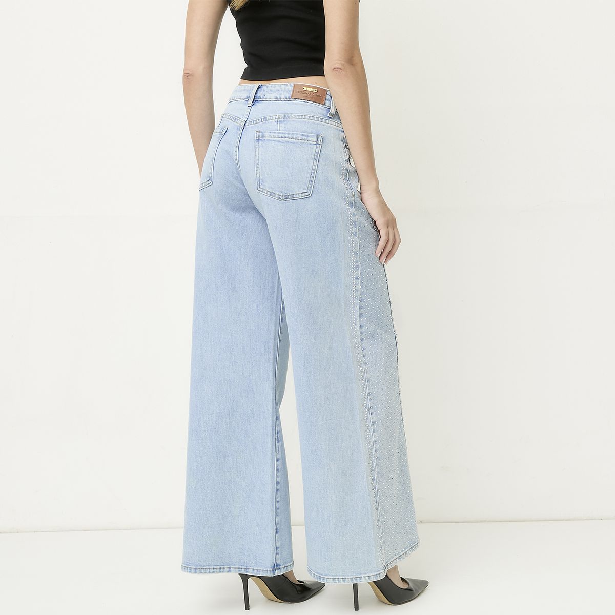 MOSSIMO - Jeans Wide leg Mujer Mossimo