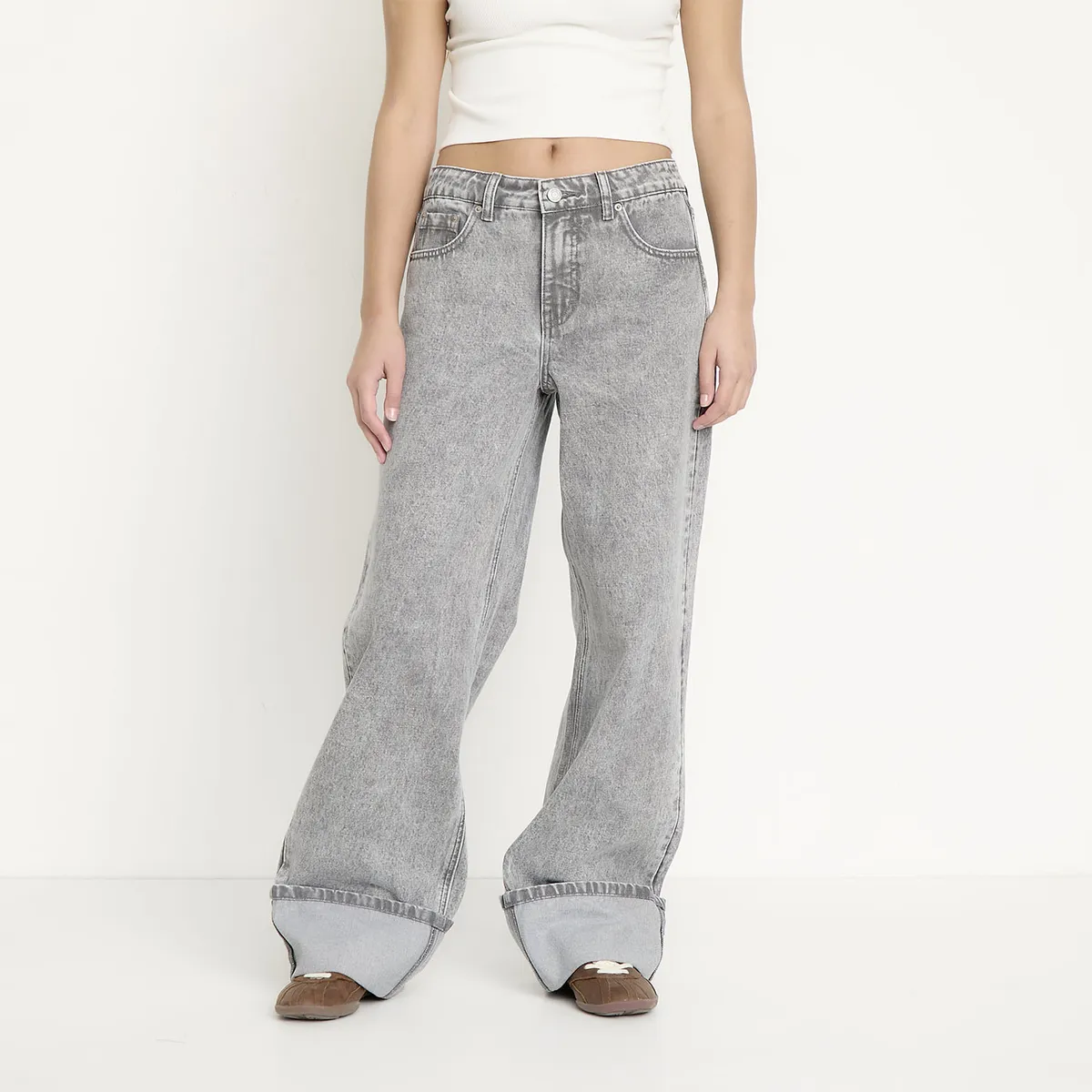 SYBILLA - Jeans Wide Leg Mujer Sybilla