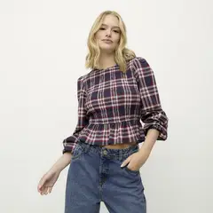 SYBILLA - Blusa Mujer Algodón