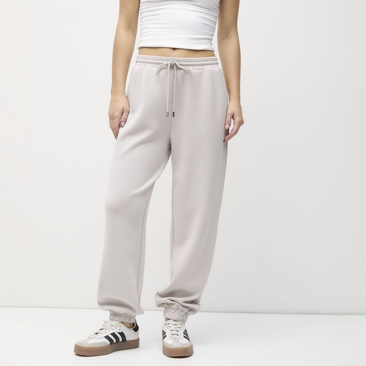 SYBILLA - Pantalón Buzo Baggy Mujer Sybilla