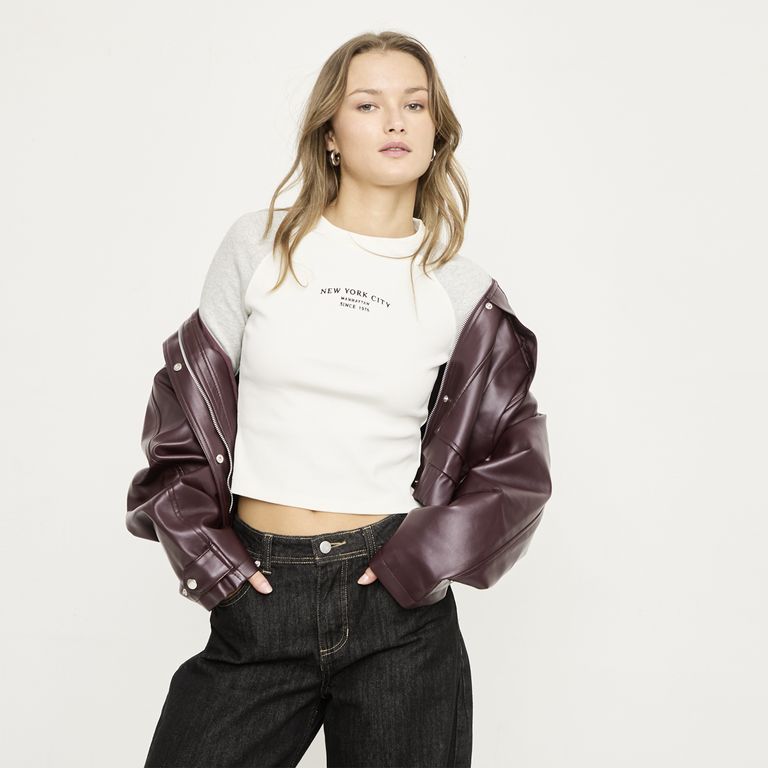 SYBILLA Polera Mujer Algodón
