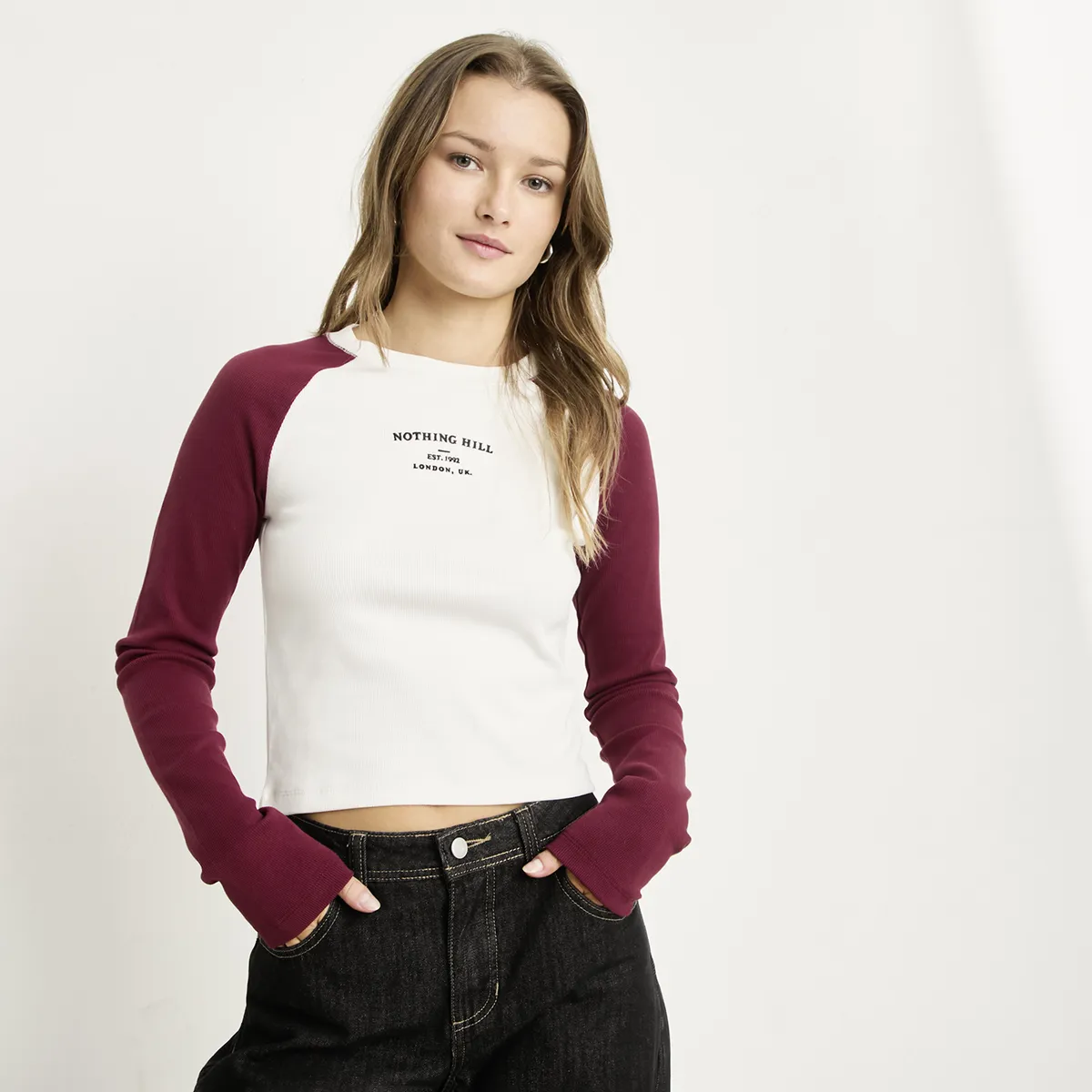 SYBILLA - Polera Mujer Algodón Sybilla