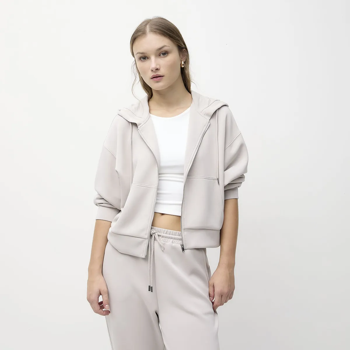 SYBILLA - Polerón Mujer Modal Algodón Sybilla