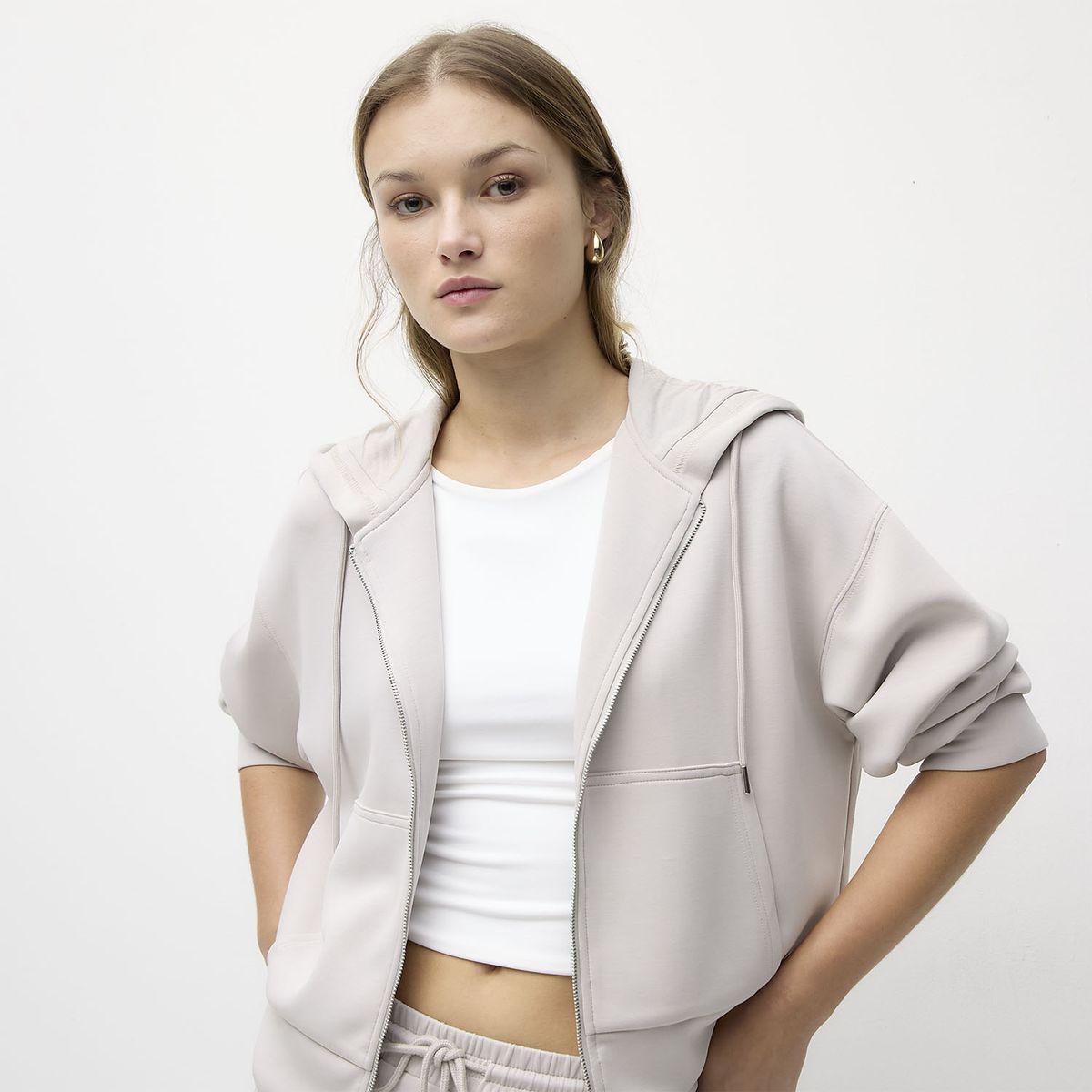 SYBILLA - Polerón Mujer Modal Algodón Sybilla