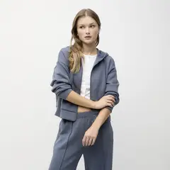 SYBILLA - Polerón Mujer Modal Algodón