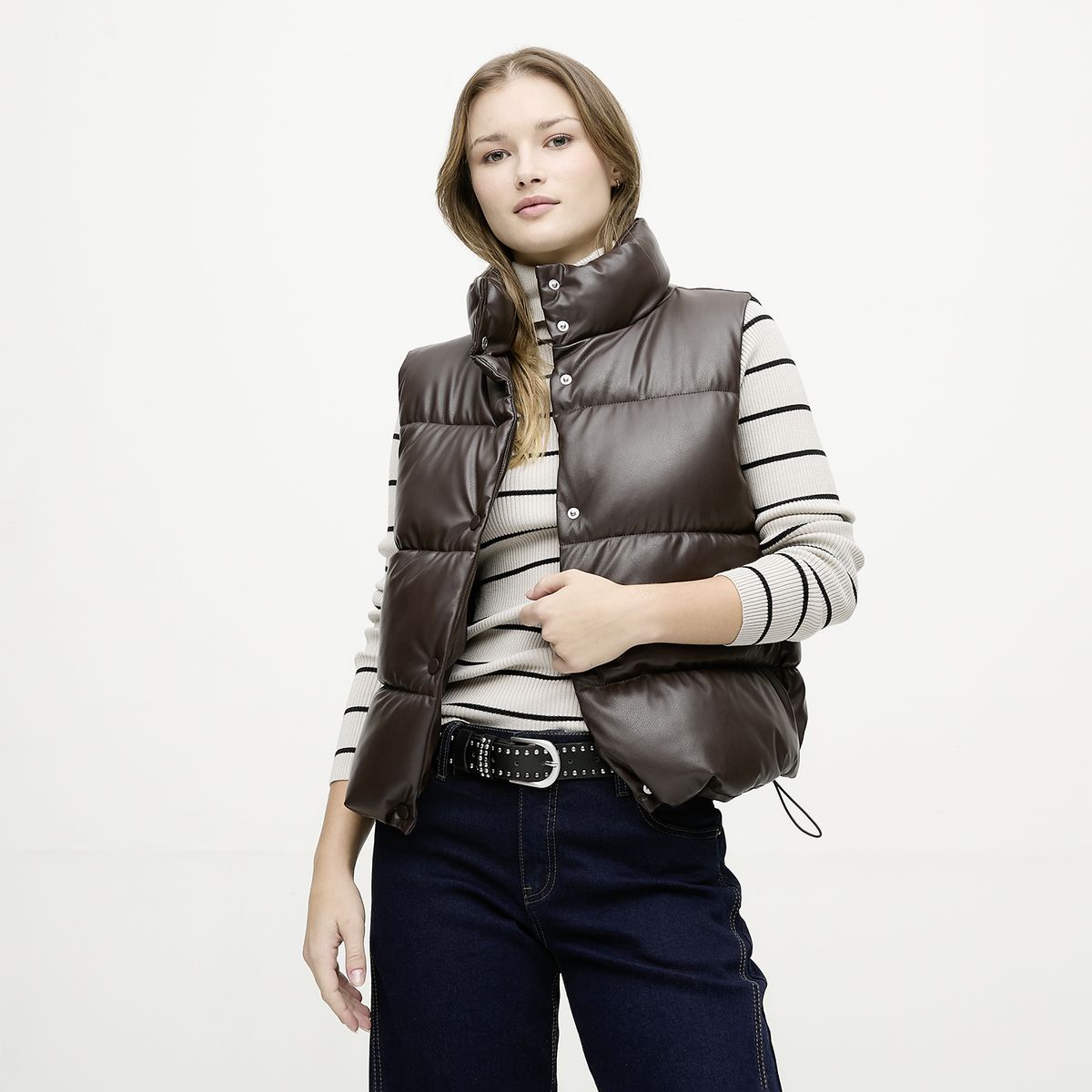 SYBILLA - Parka Sin Mangas Mujer