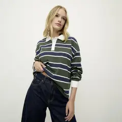 SYBILLA - Polera Mujer Algodón