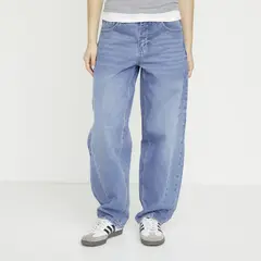 SYBILLA - Jeans Balloon Tiro Medio Mujer