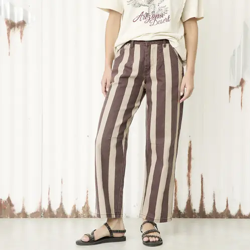 AMERICANINO - Pantalón Fit Baggy Tiro BajoMujer