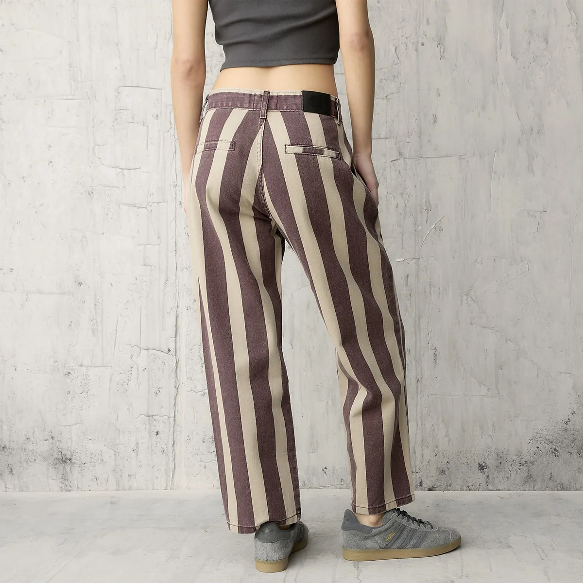 AMERICANINO - Pantalón Fit Baggy Tiro BajoMujer Americanino