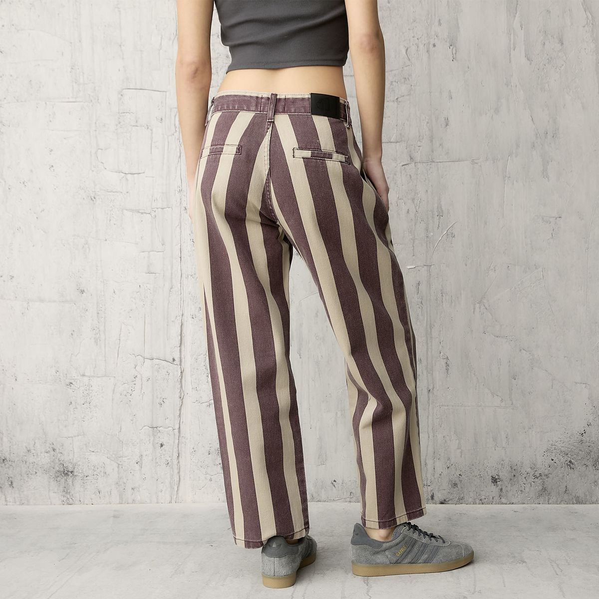 AMERICANINO - Pantalón Fit Baggy Tiro BajoMujer Americanino