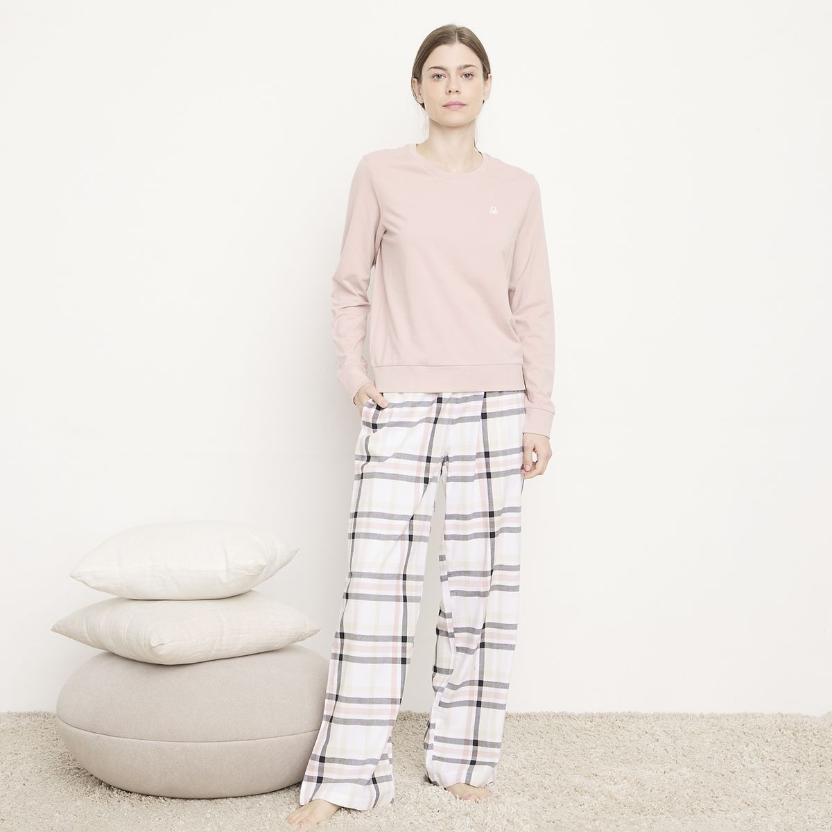 BENETTON - Pijama Algodón Mujer Benetton