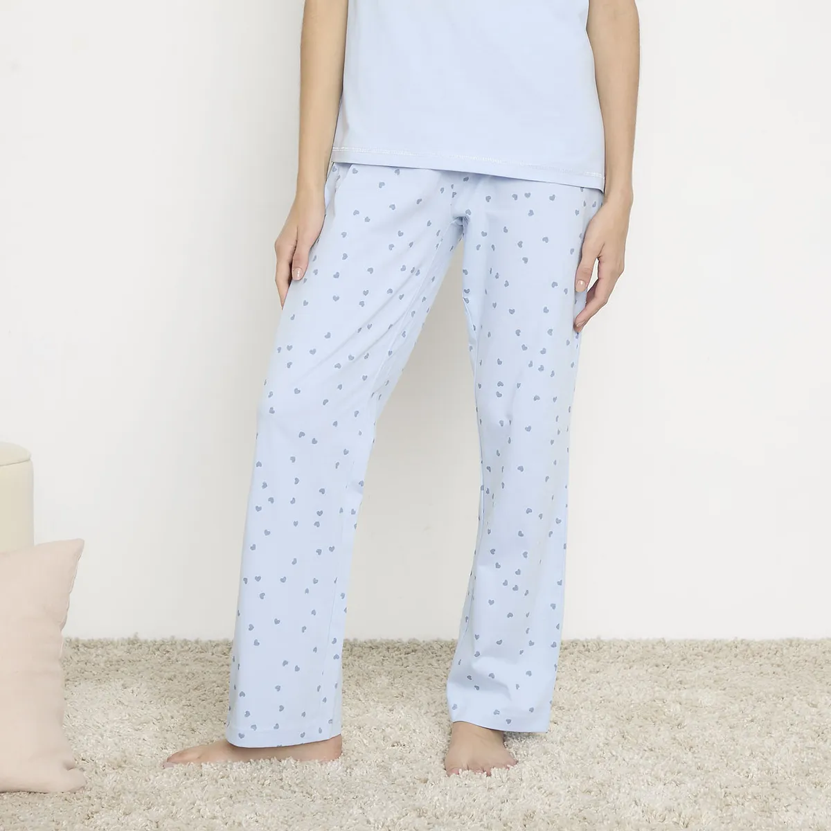 SYBILLA - Pantalón de Pijama Algodón Mujer Sybilla