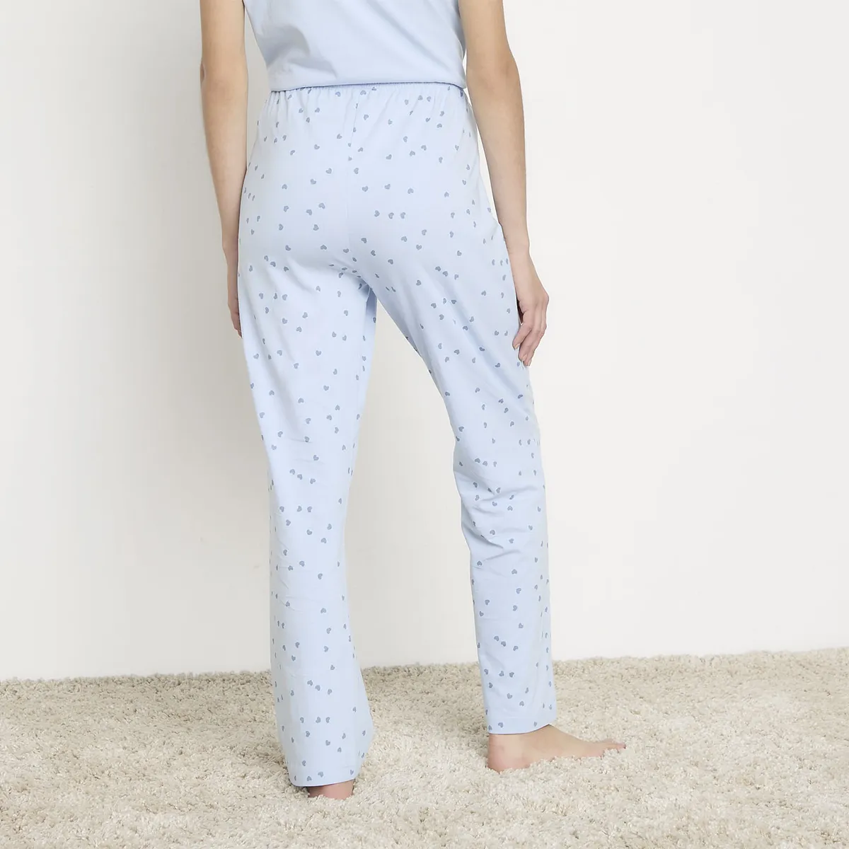 SYBILLA - Pantalón de Pijama Algodón Mujer Sybilla