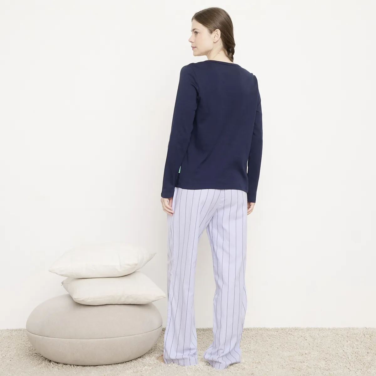 BENETTON - Pijama 100% Algodón Mujer Benetton