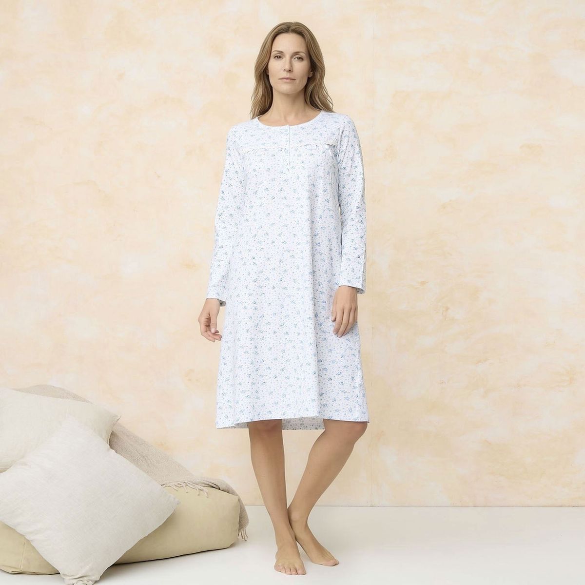 S COCCI - Camisa De Dormir Algodón Mujer S Cocci