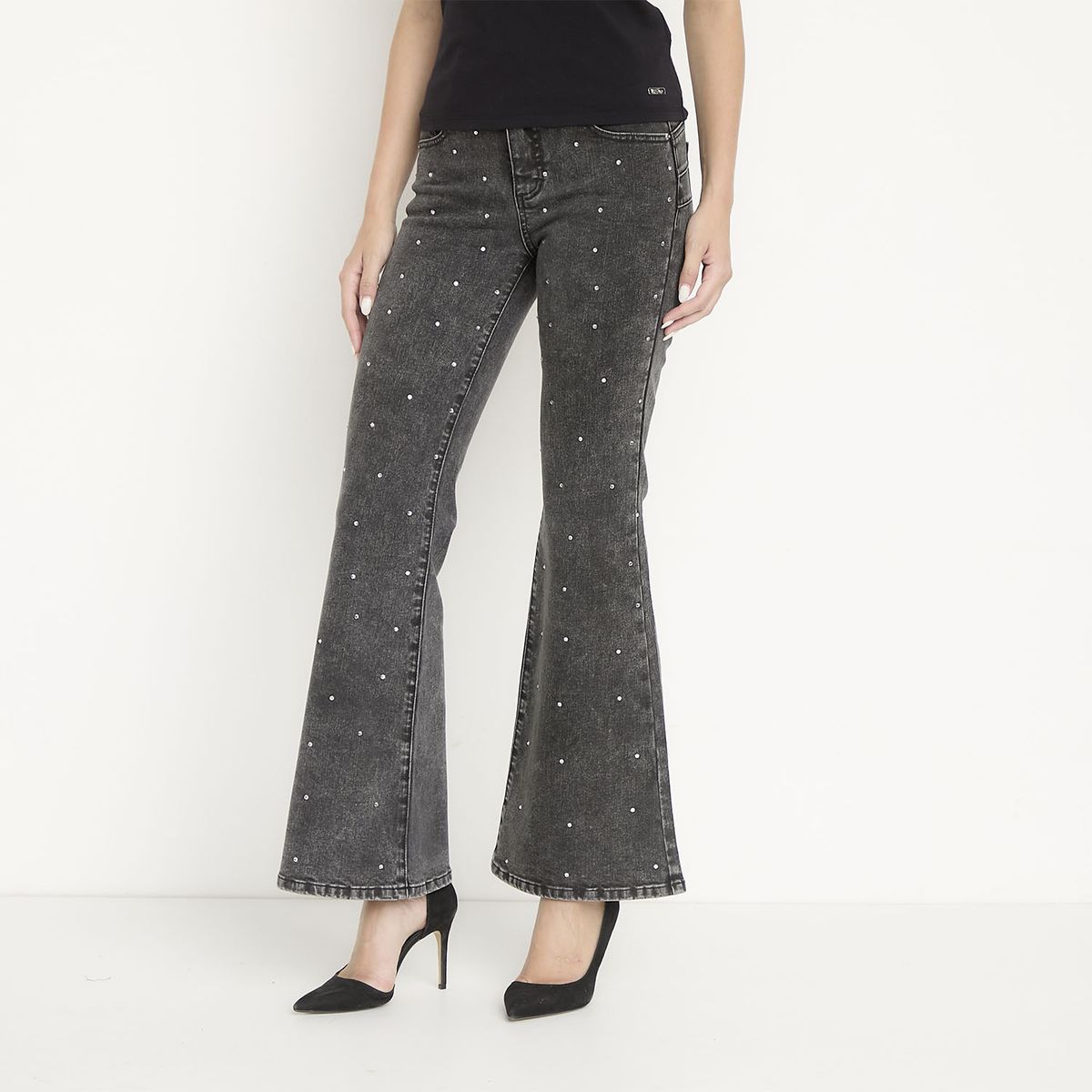 MOSSIMO - Jeans Straight Mujer Mossimo