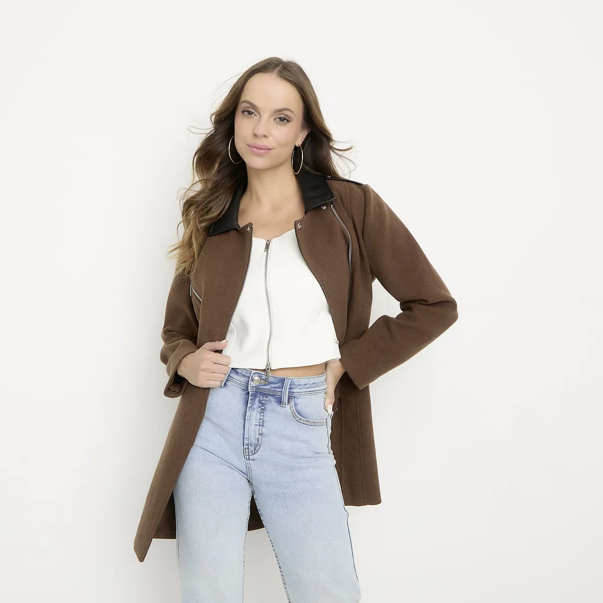 MOSSIMO - Abrigo Mujer Mossimo