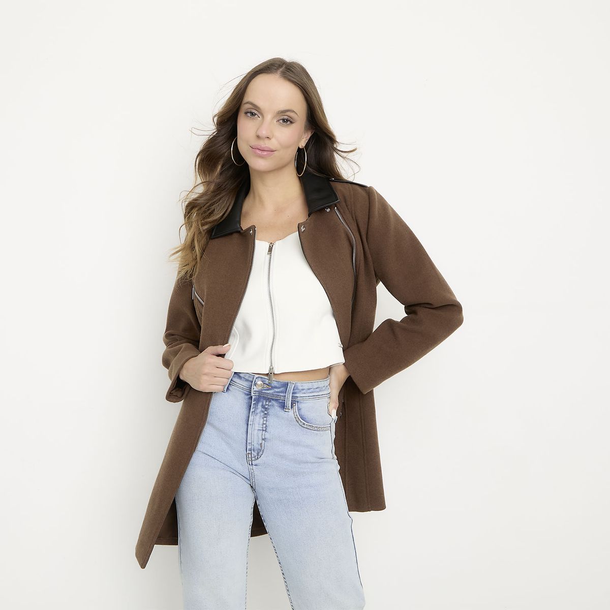 MOSSIMO - Abrigo Mujer Mossimo
