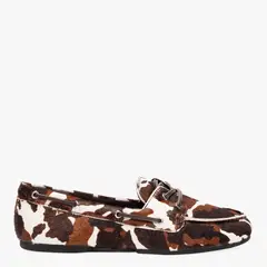 BASEMENT - Mocasin Mujer Cuero Multicolor