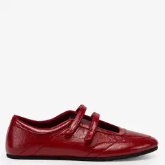 SYBILLA - Ballerina Ballet Sneakers Rojo