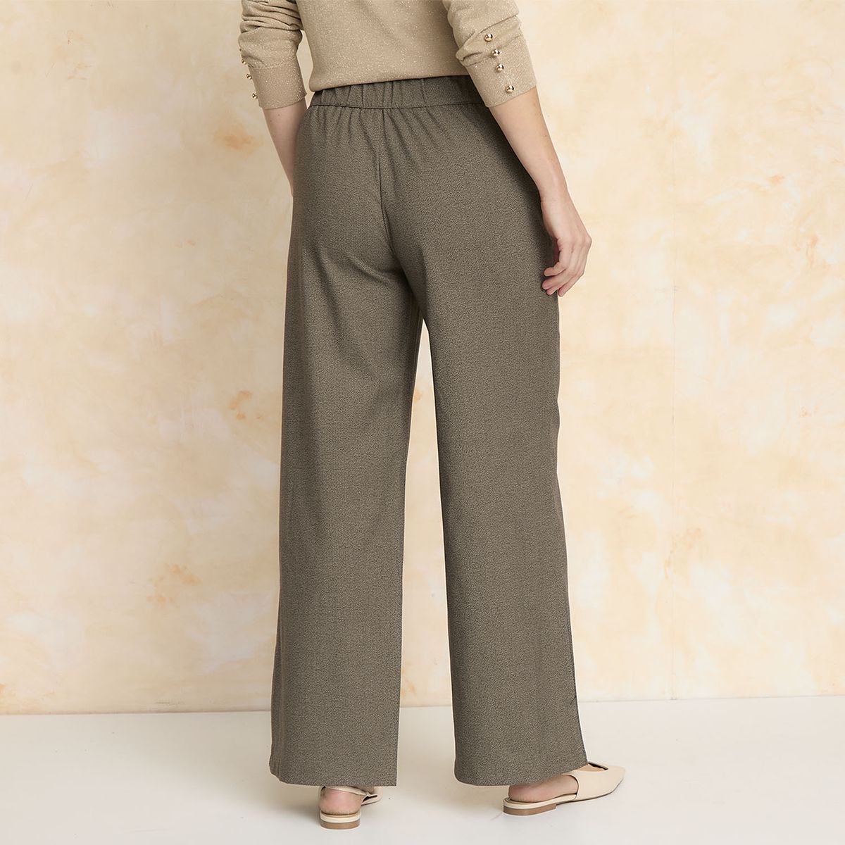 S COCCI - Pantalón Palazzo Mujer Scocci