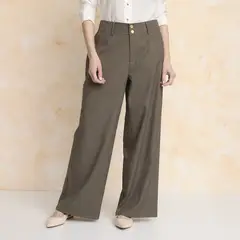 S COCCI - Pantalón Palazzo Mujer Scocci