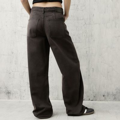 Imagen 2 del producto Jeans Barrel Tiro Bajo Mujer