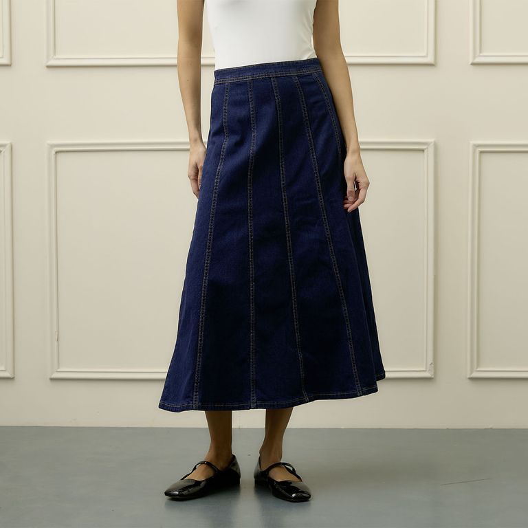 BASEMENT Falda Larga Mujer