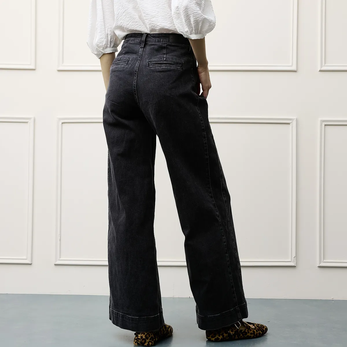 BASEMENT - Jeans Wide Leg Mujer Basement