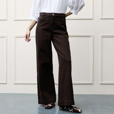 Imagen 1 del producto Jeans Wide Leg Tiro Alto Mujer