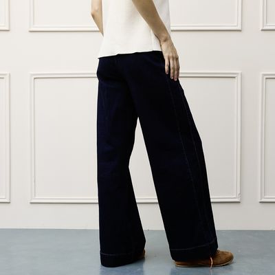 Imagen 2 del producto Jeans Wide Leg Tiro Alto Mujer