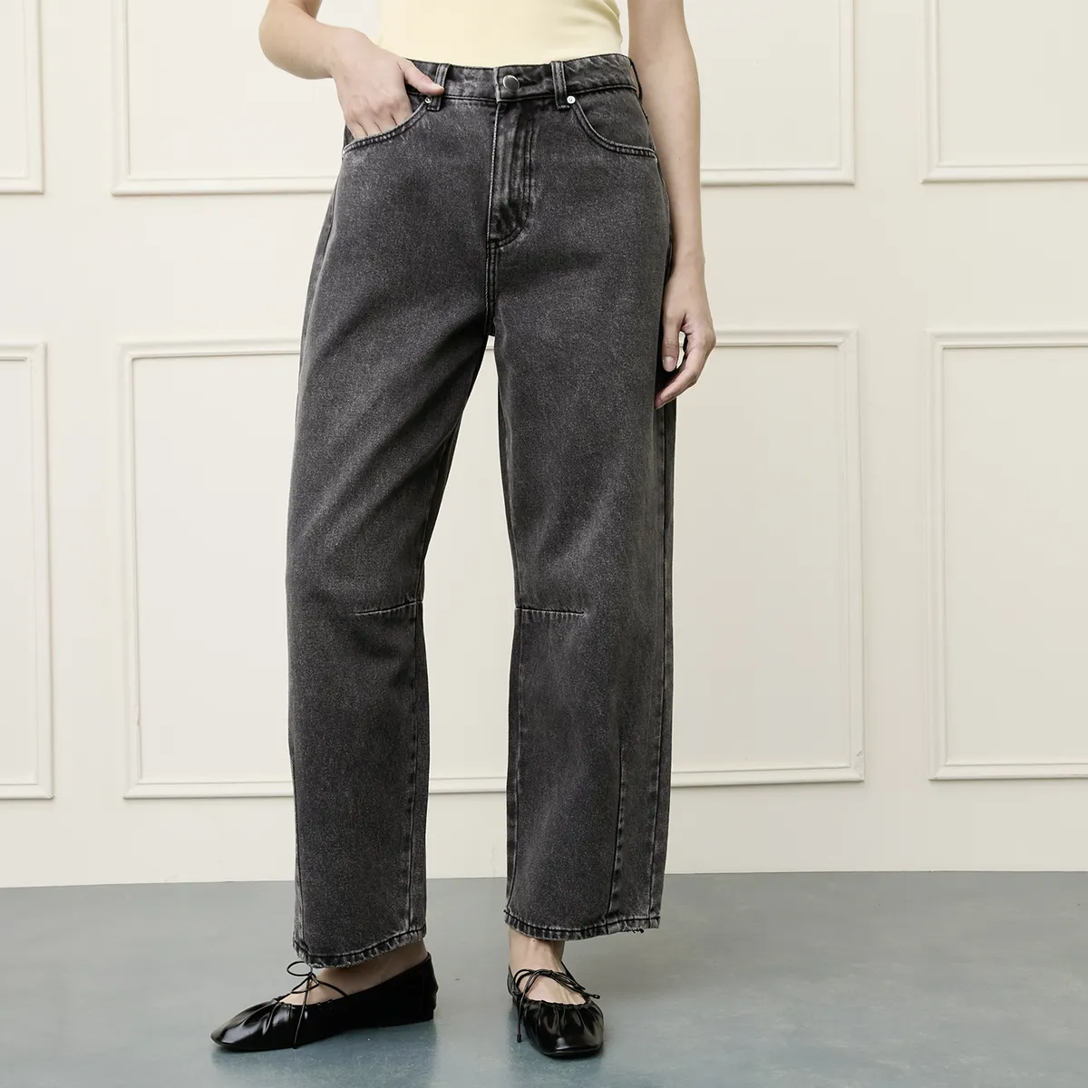 BASEMENT - Jeans Baggy Mujer Basement