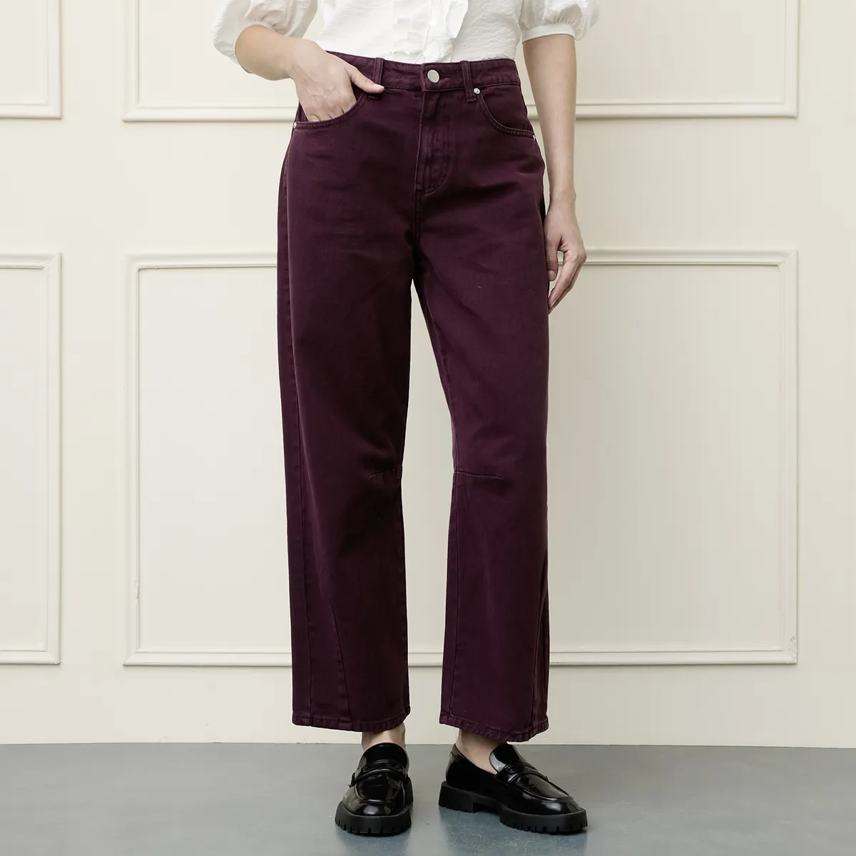 BASEMENT - Jeans Baggy Mujer Basement