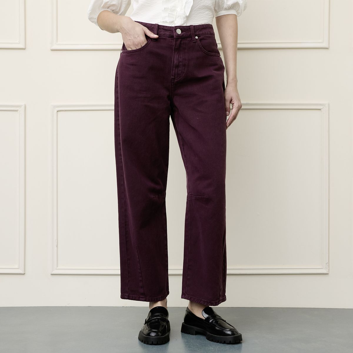 BASEMENT - Jeans Baggy Mujer Basement