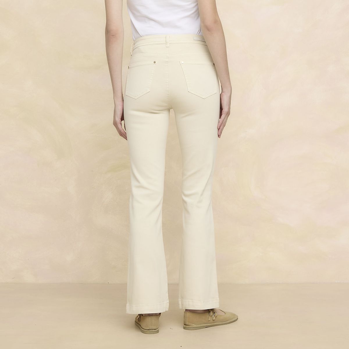 ELLE - Jeans Flare Mujer Elle