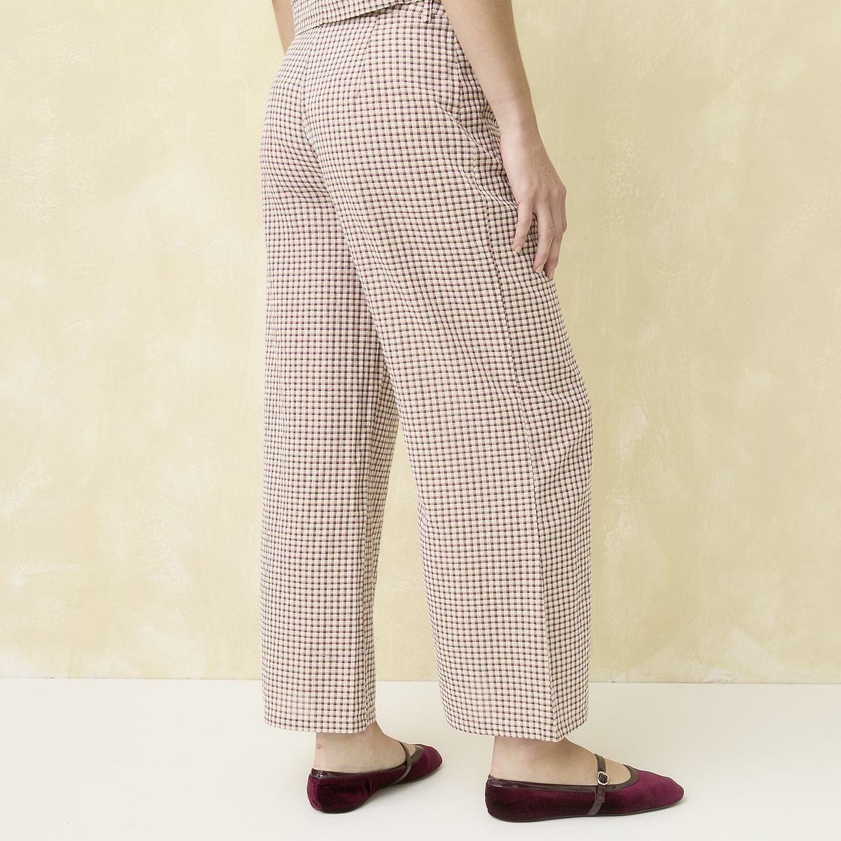 UNIVERSITY CLUB - Pantalón Regular Tiro Alto Mujer University Club