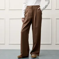 Pantalón Wide Leg Tiro Alto Mujer