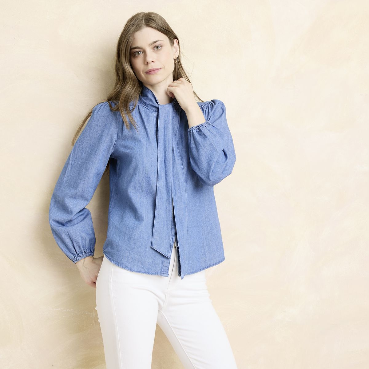 ELLE - Blusa Algodón Mujer Elle