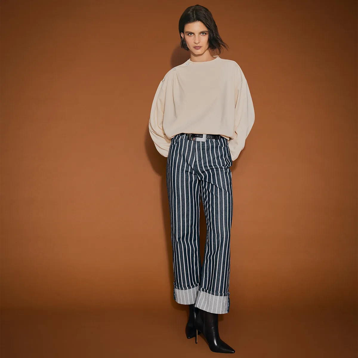 BASEMENT - Jeans Straight Mujer Basement