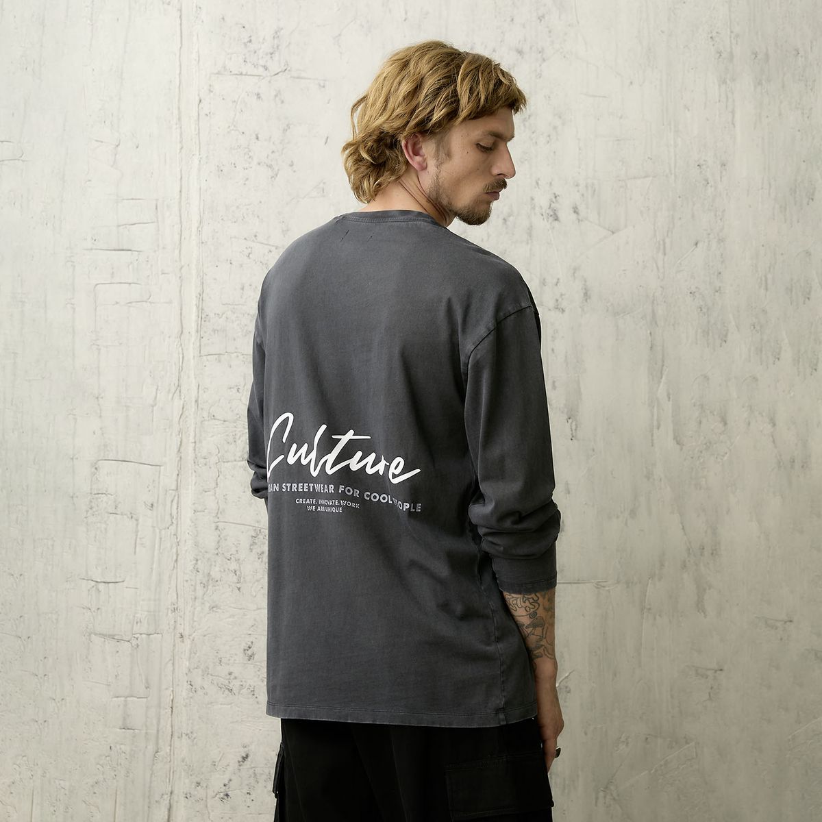 AMERICANINO - Polera Manga Larga Hombre Americanino